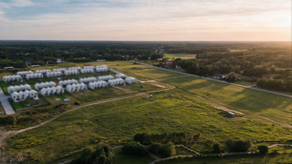 Chojnów Land - panorama okolicy