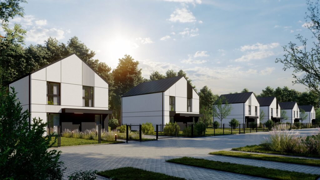 Chojnów Homes - wizualizacja domów